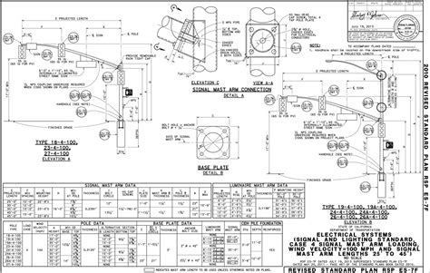 department of transportation mount to pole bracket|Signals and Lighting Standard (SLS) Drawings .